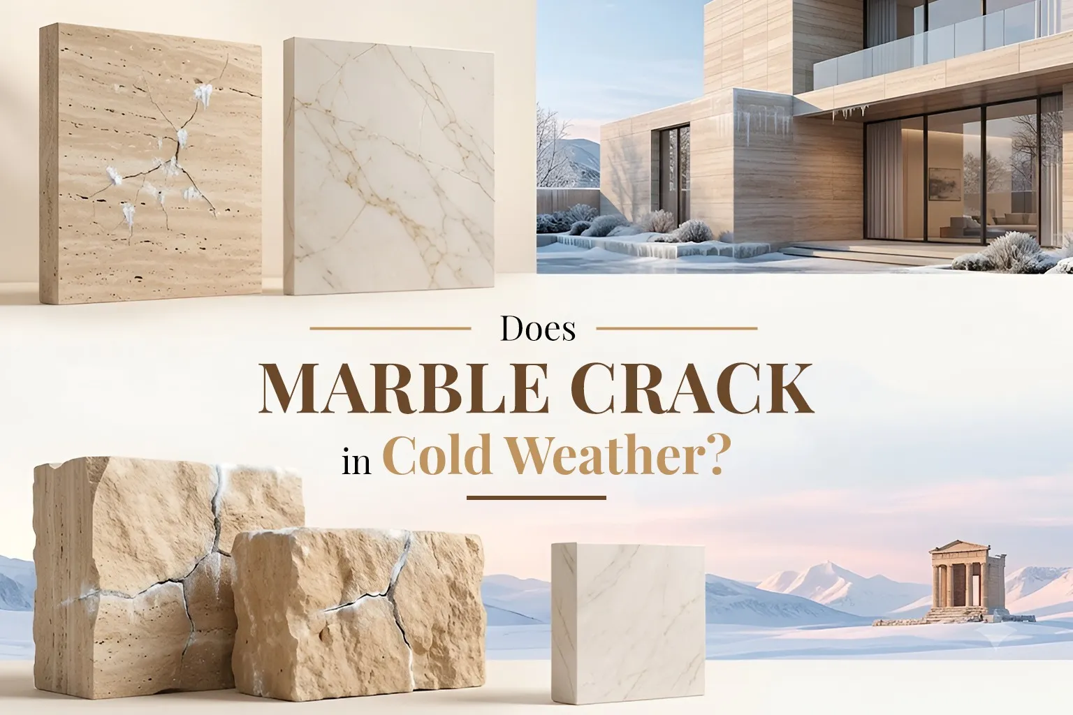 DOES MARBLE CRACK IN COLD WEATHER?