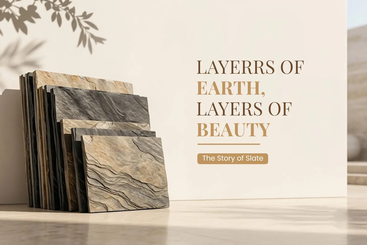 LAYERS OF EARTH, LAYERS OF BEAUTY: THE STORY OF SLATE