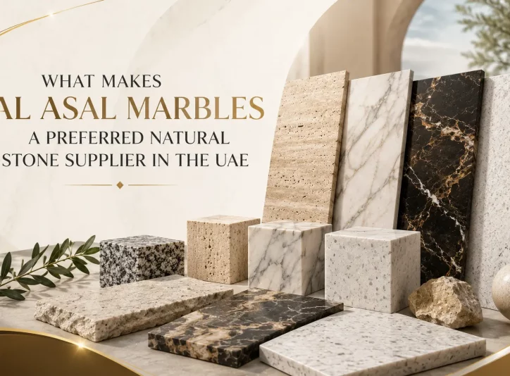 Premium marble and natural stone collection from Al Asal Marbles, a preferred natural stone supplier in UAE.