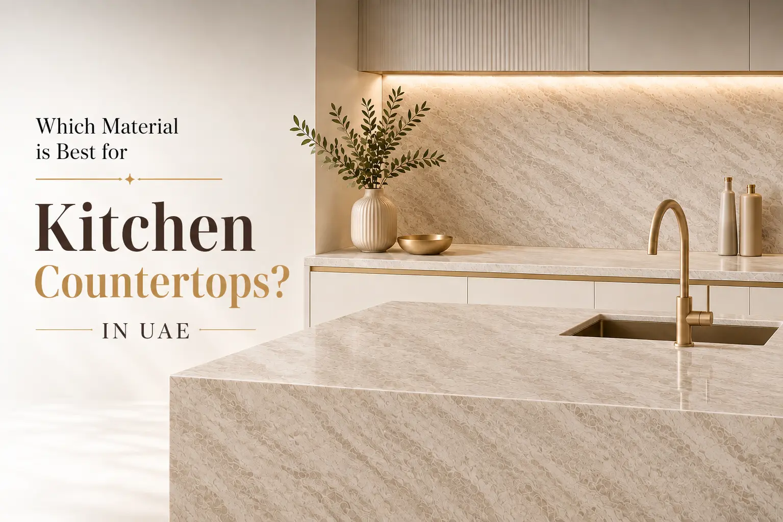 Which Material Is Best for Kitchen Countertops in UAE?