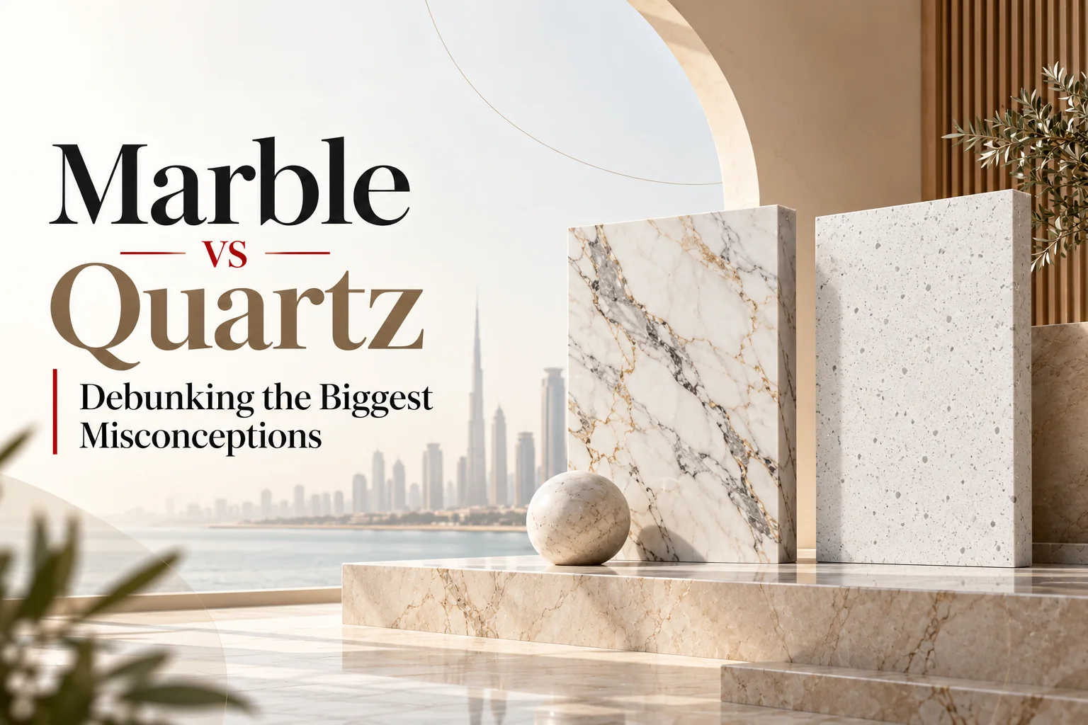 Marble vs Quartz: Debunking the Biggest Misconceptions (UAE Guide)
